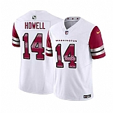 Men & Women & Youth Washington Commanders #14 Sam Howell White 2023 F.U.S.E. Vapor Limited Football Stitched Jersey,baseball caps,new era cap wholesale,wholesale hats